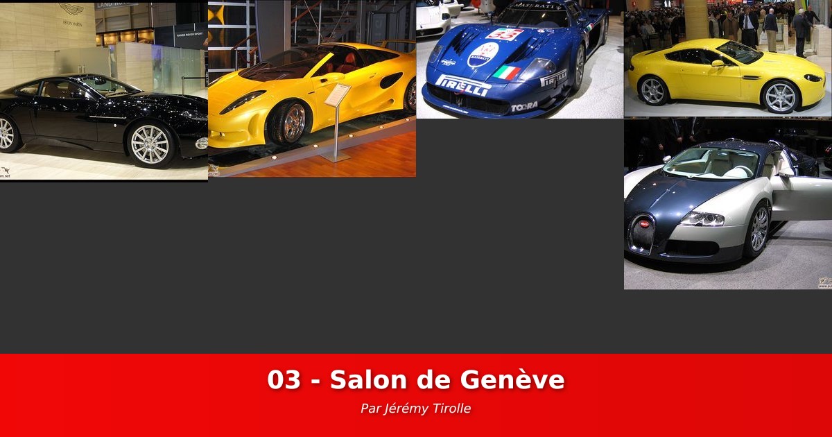 03 - Salon de Genève - Galerie de Jérémy Tirolle