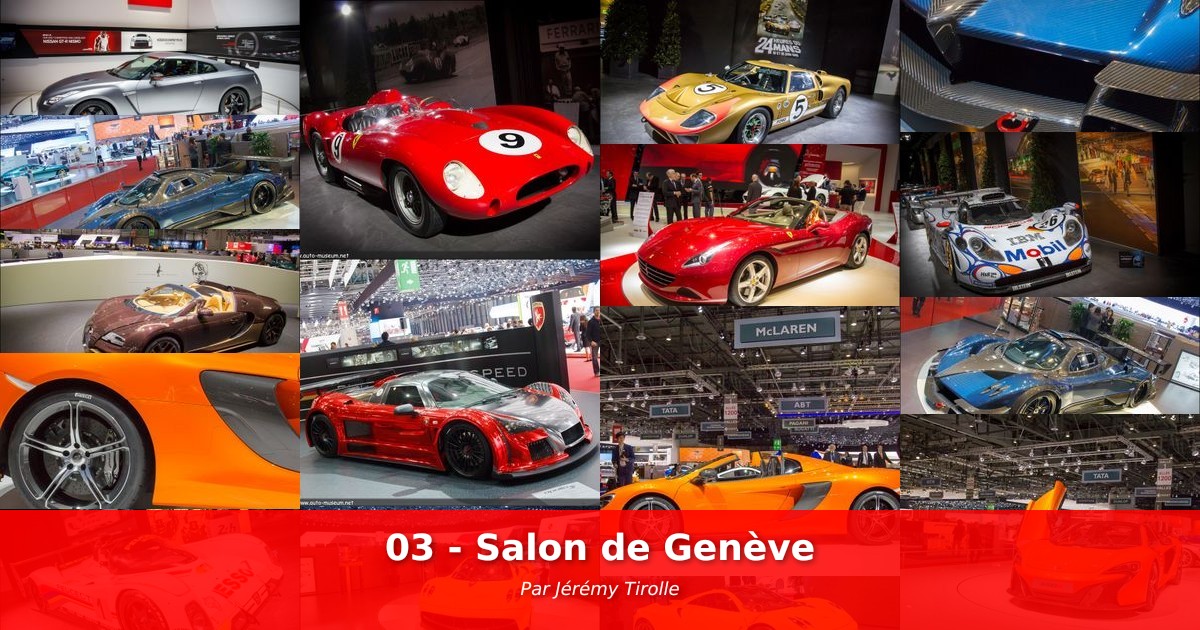 03 - Salon de Genève - Galerie de Jérémy Tirolle