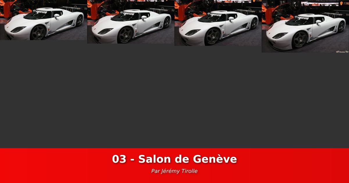 03 - Salon de Genève - Galerie de Jérémy Tirolle