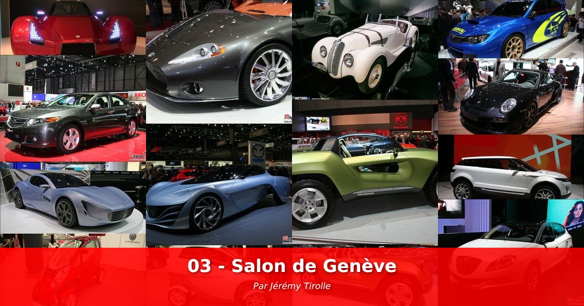 03 - Salon de Genève - Galerie de Jérémy Tirolle