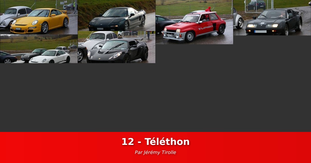 12 - Téléthon - Galerie de Jérémy Tirolle