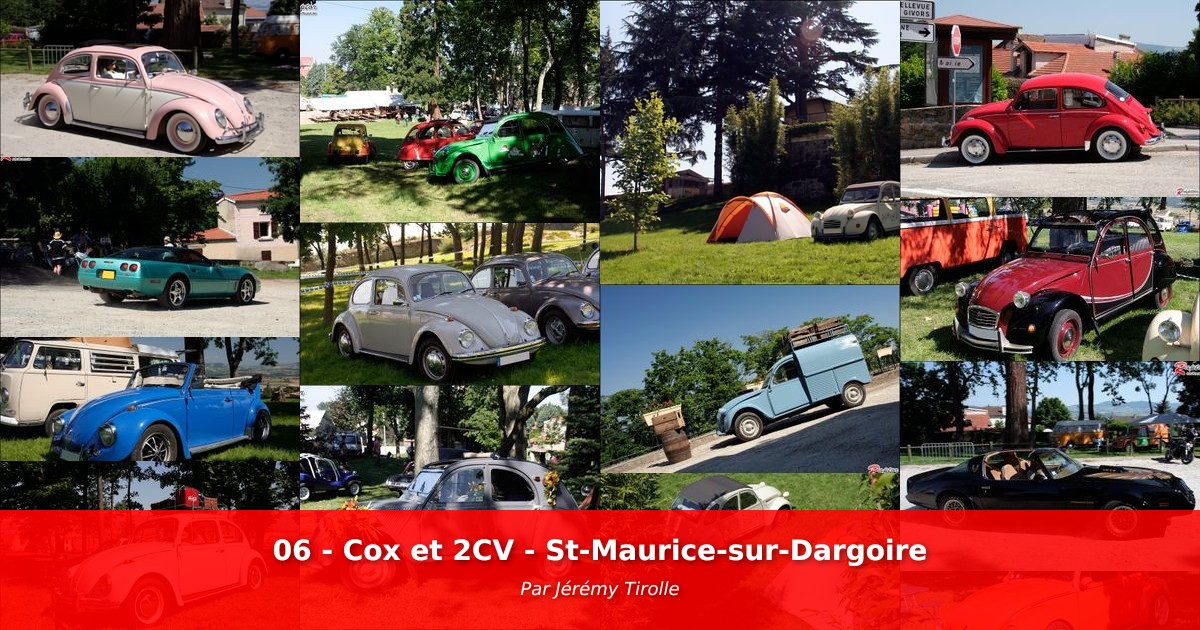 06 - Cox et 2CV - St-Maurice-sur-Dargoire - Galerie de Jérémy Tirolle