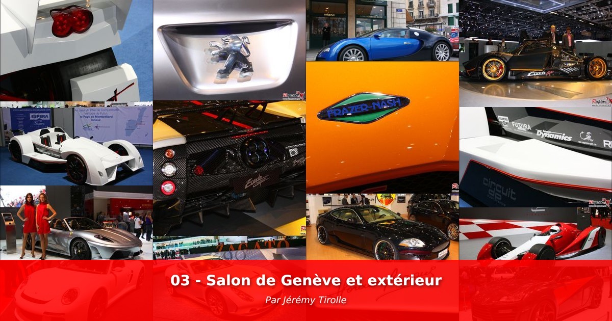 03 - Salon de Genève et extérieur - Galerie de Jérémy Tirolle