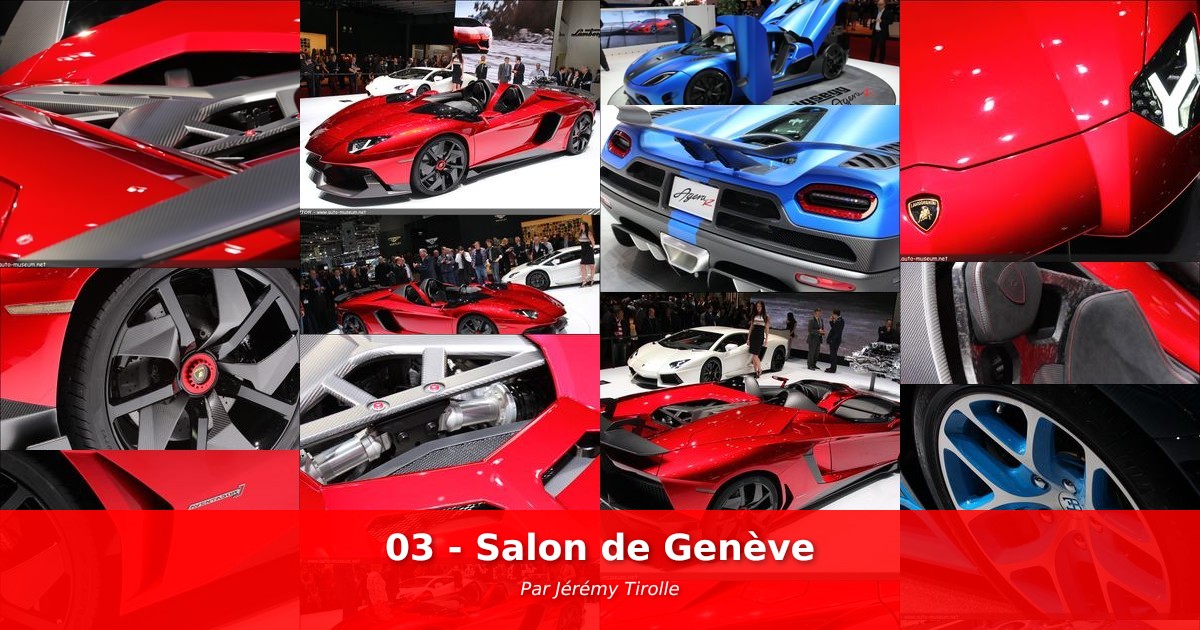 03 - Salon de Genève - Galerie de Jérémy Tirolle