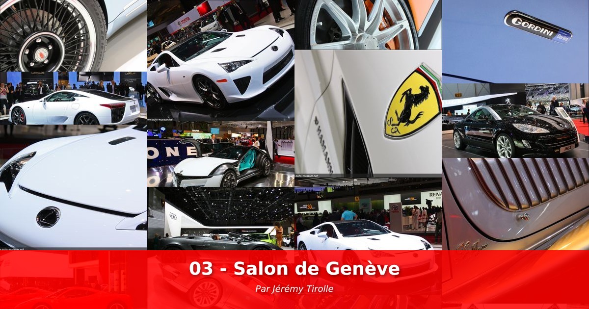 03 - Salon de Genève - Galerie de Jérémy Tirolle