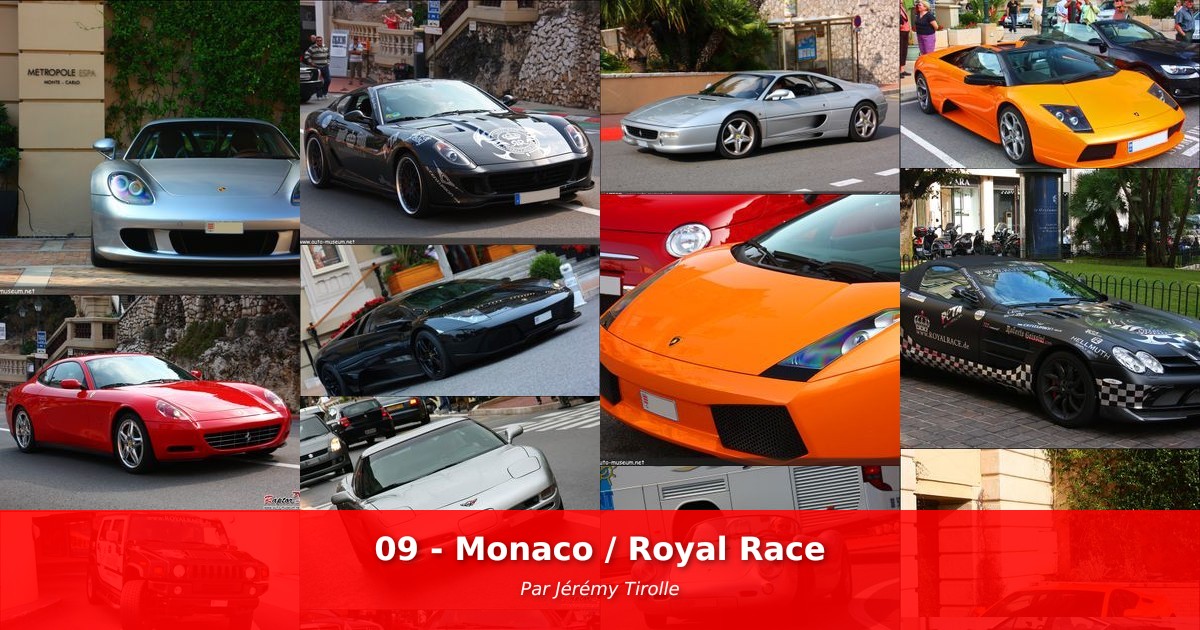 09 - Monaco / Royal Race - Galerie de Jérémy Tirolle