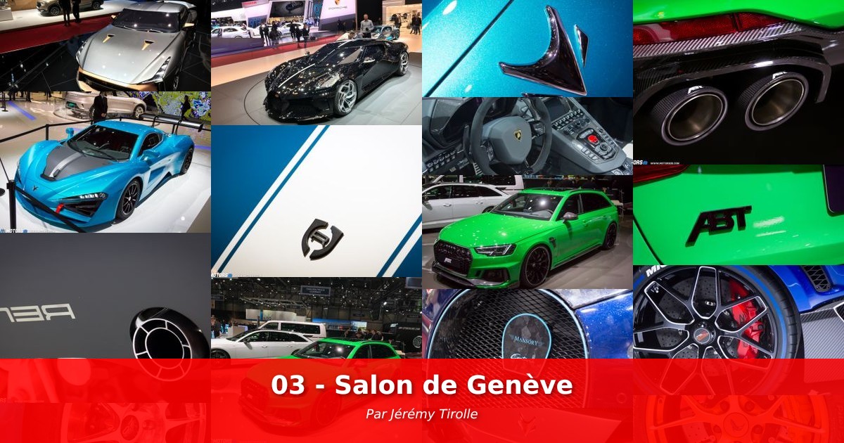 03 - Salon de Genève - Galerie de Jérémy Tirolle