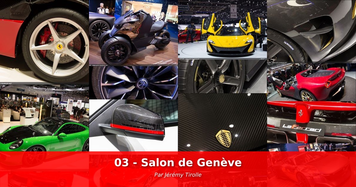 03 - Salon de Genève - Galerie de Jérémy Tirolle